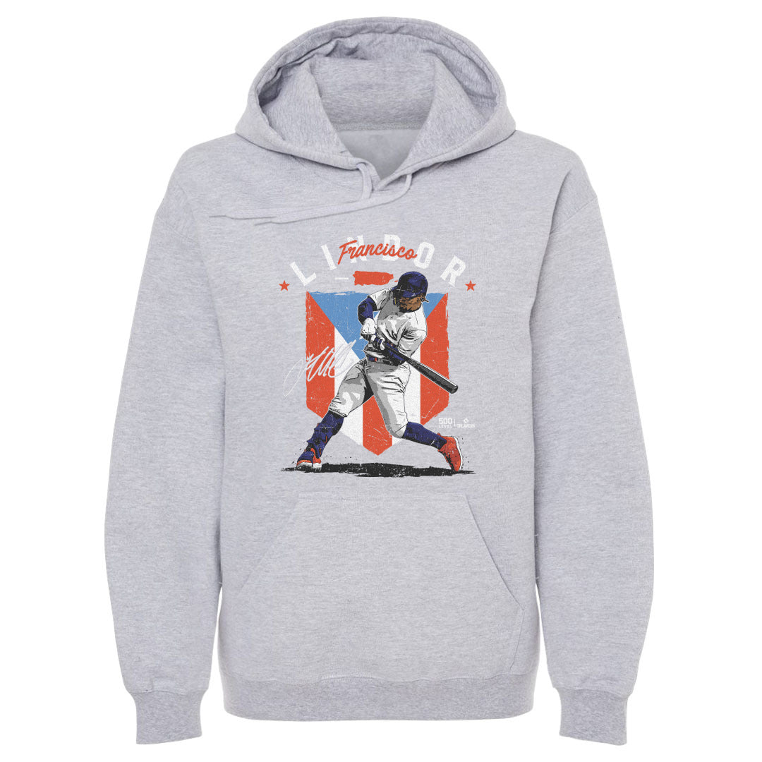 Francisco Lindor Men&#39;s Hoodie | 500 LEVEL