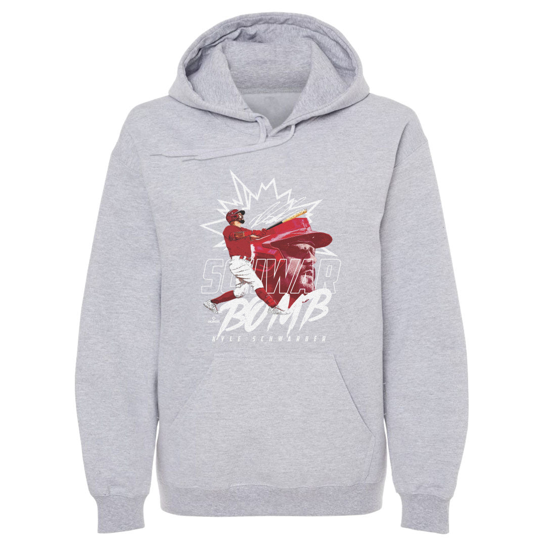 Kyle Schwarber Men&#39;s Hoodie | 500 LEVEL