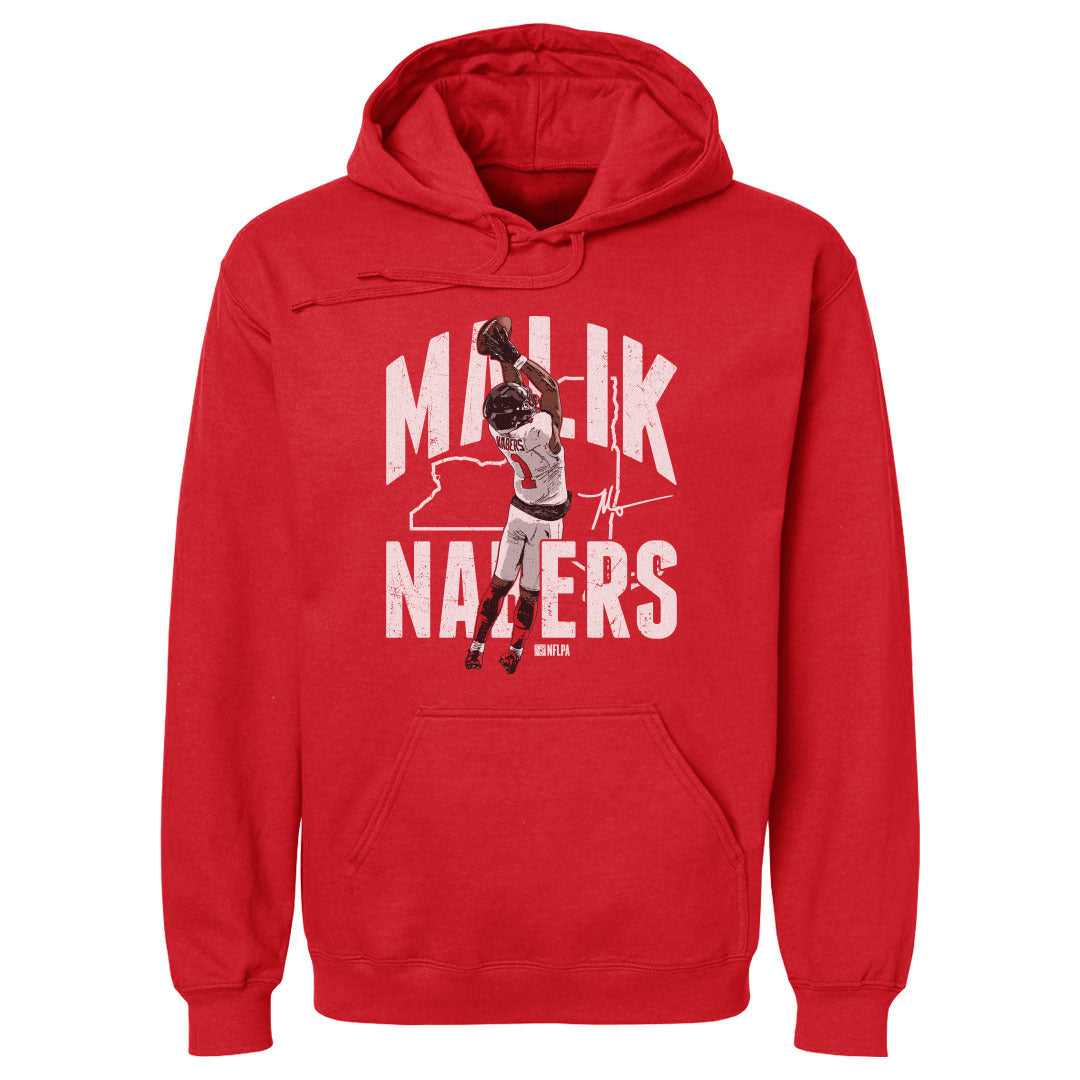 Malik Nabers Men&#39;s Hoodie | 500 LEVEL