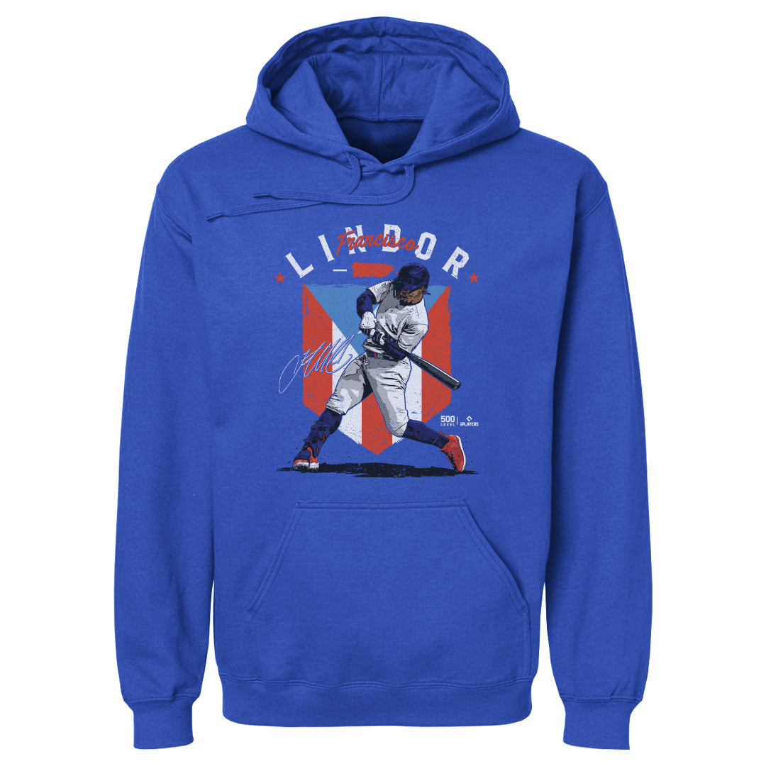 Francisco Lindor Men&#39;s Hoodie | 500 LEVEL