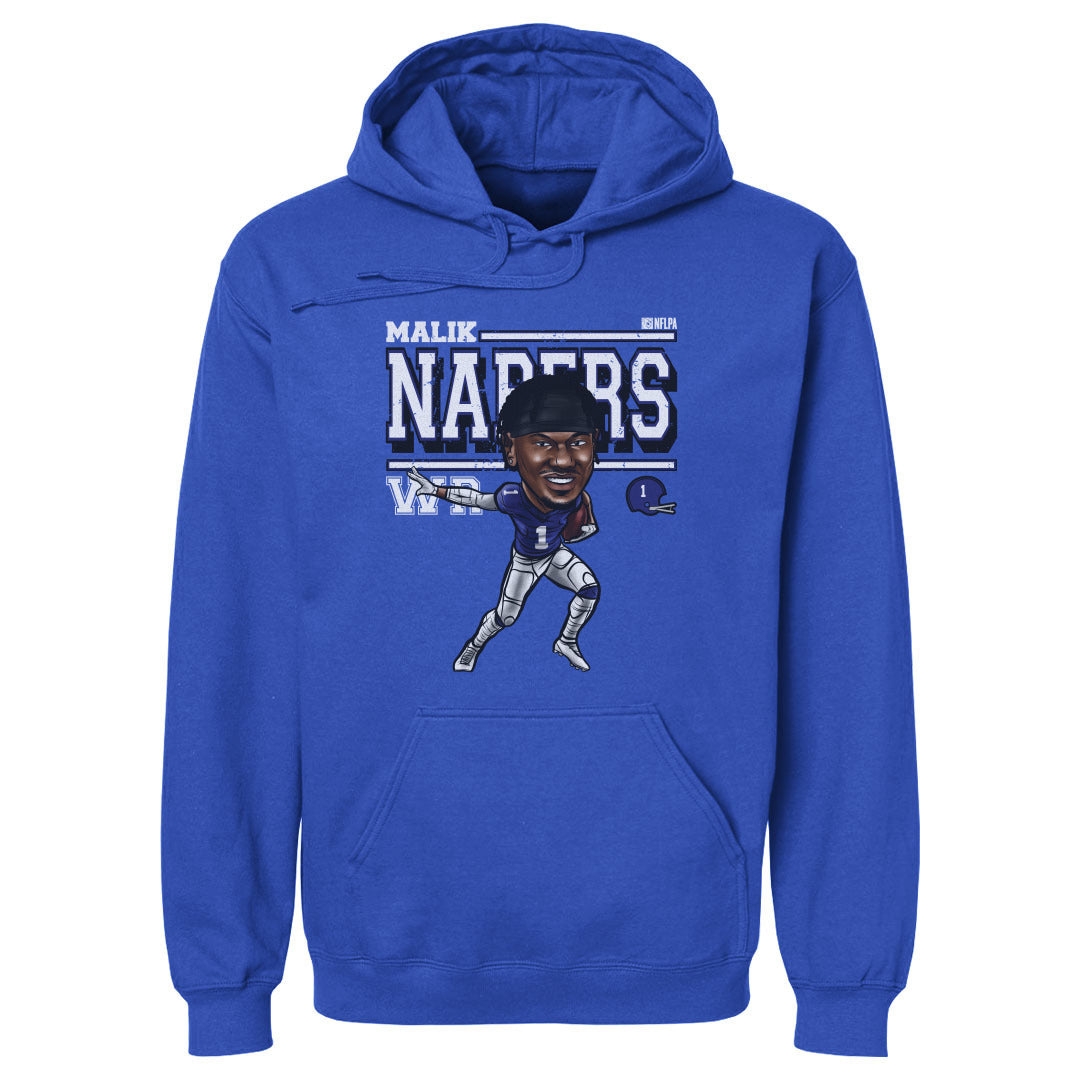 Malik Nabers Men&#39;s Hoodie | 500 LEVEL