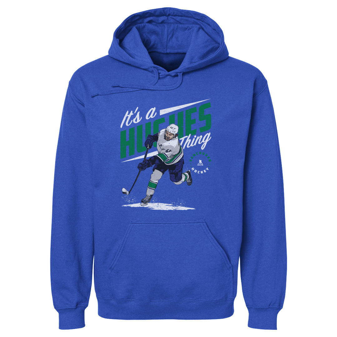 Quinn Hughes Men&#39;s Hoodie | 500 LEVEL