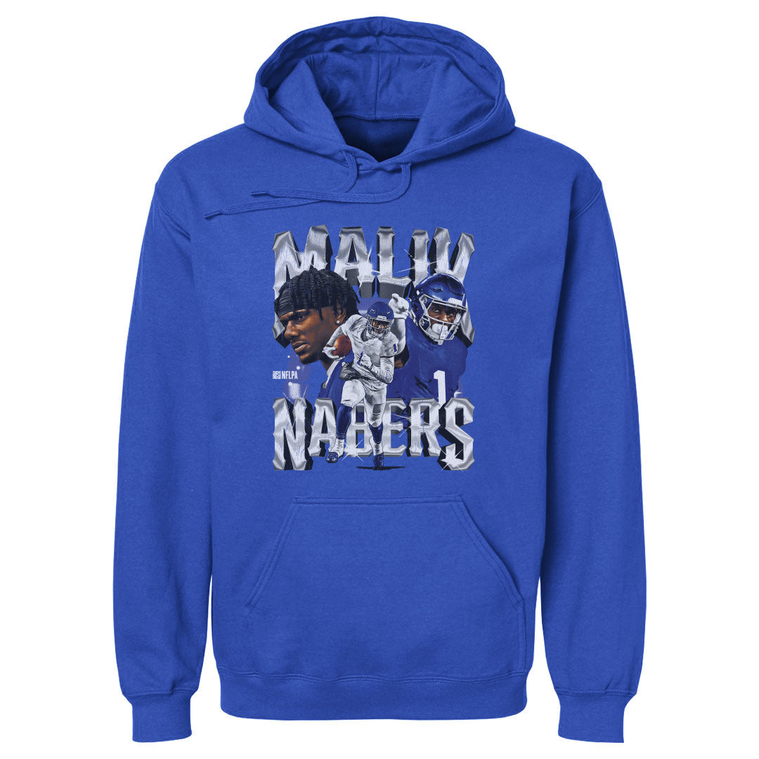 Malik Nabers Men&#39;s Hoodie | 500 LEVEL