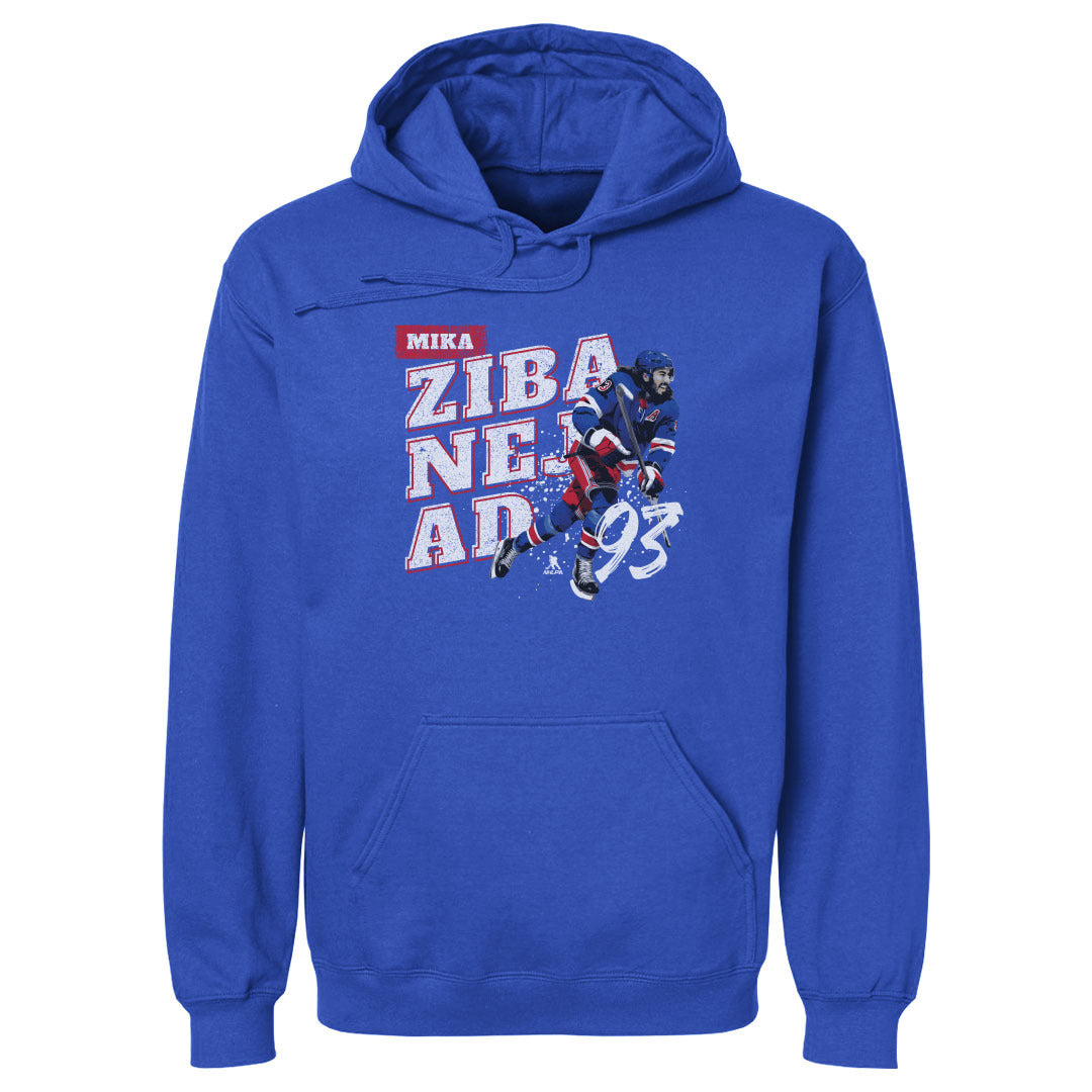 Mika Zibanejad Men&#39;s Hoodie | 500 LEVEL