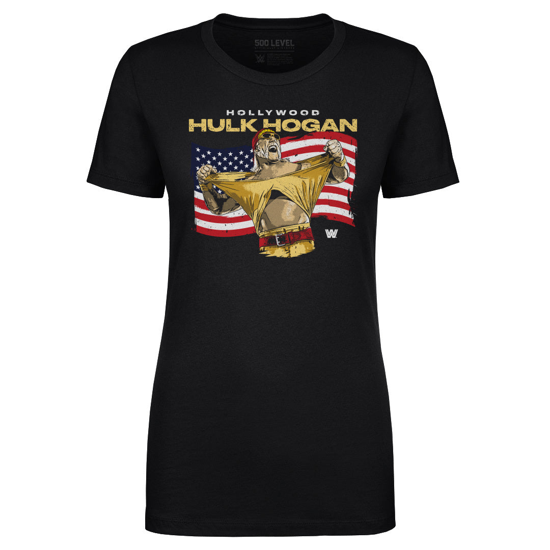 Hulk Hogan Women&#39;s T-Shirt | 500 LEVEL