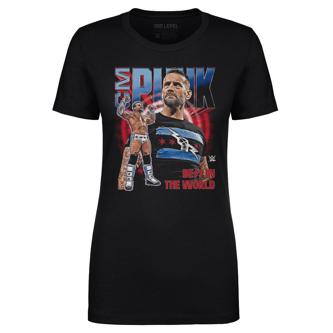 CM Punk Women&#39;s T-Shirt | 500 LEVEL