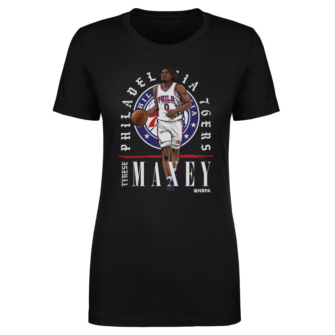 Tyrese Maxey Women&#39;s T-Shirt | 500 LEVEL