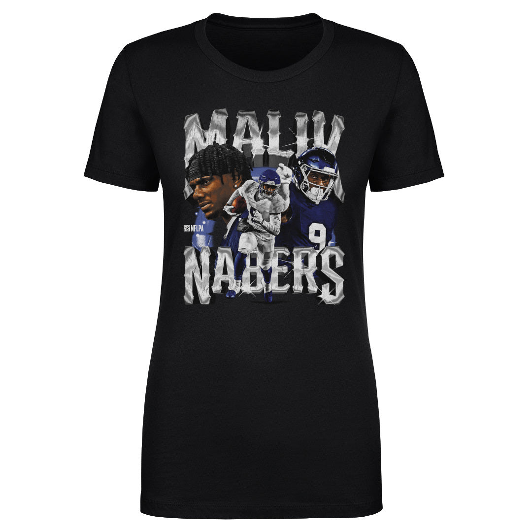 Malik Nabers Women&#39;s T-Shirt | 500 LEVEL