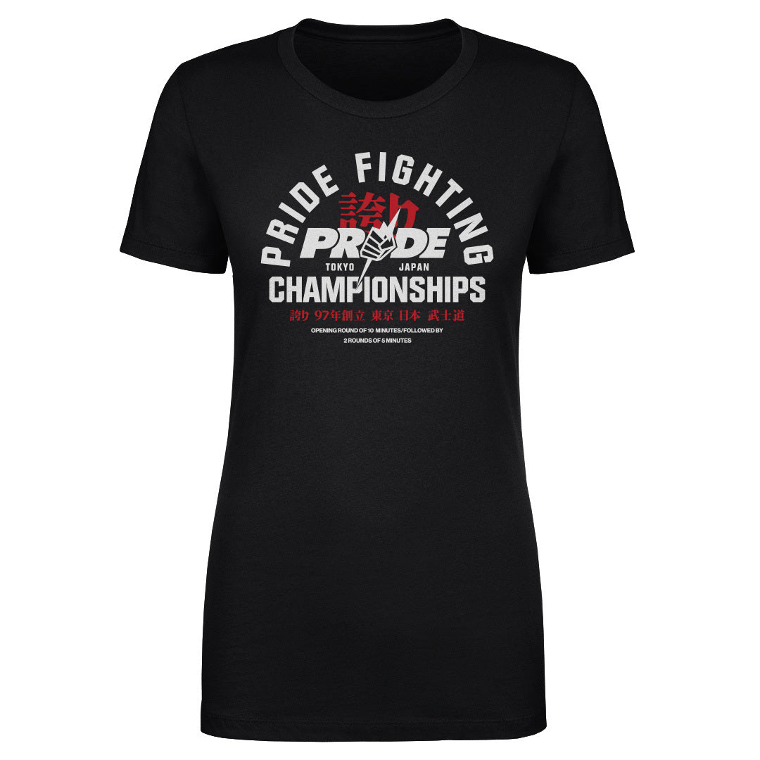 PRIDE Fighting Championships Women&#39;s T-Shirt | 500 LEVEL