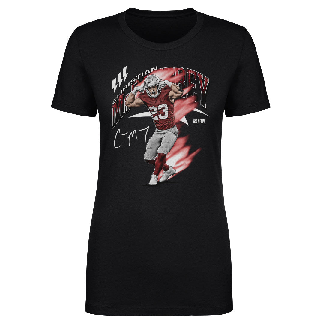 Christian McCaffrey Women&#39;s T-Shirt | 500 LEVEL