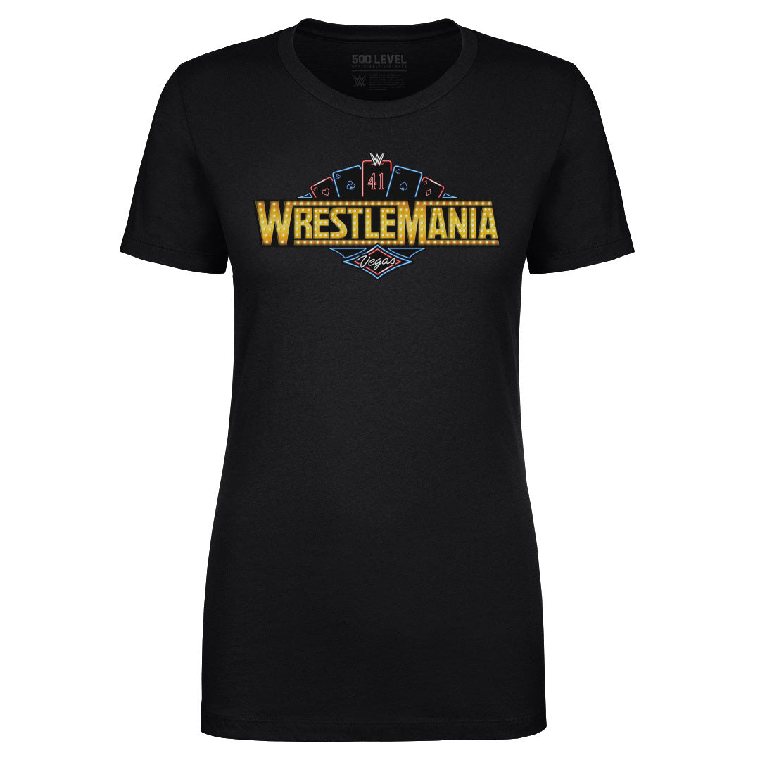 Wrestlemania Women&#39;s T-Shirt | 500 LEVEL