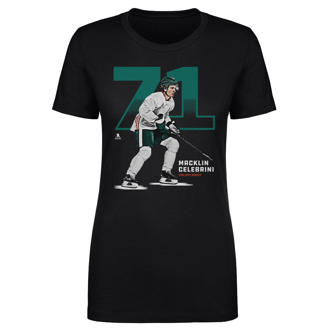 Macklin Celebrini Women&#39;s T-Shirt | 500 LEVEL