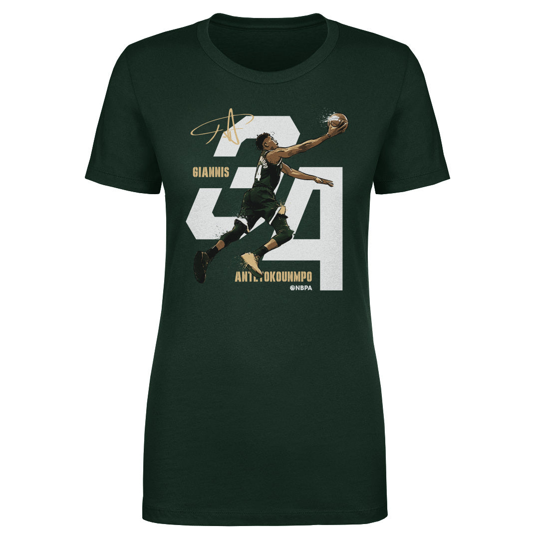 Giannis Antetokounmpo Women&#39;s T-Shirt | 500 LEVEL