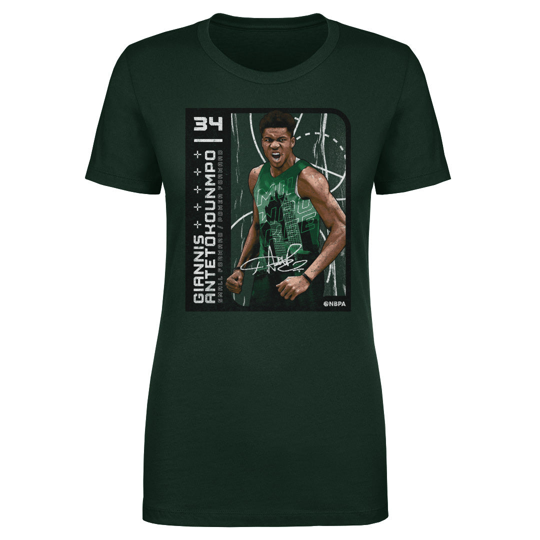 Giannis Antetokounmpo Women&#39;s T-Shirt | 500 LEVEL