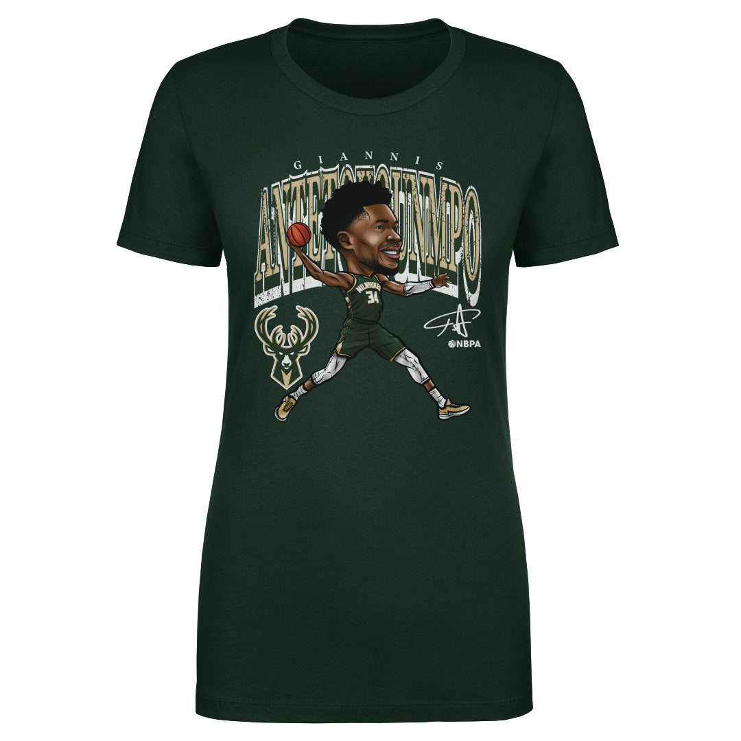 Giannis Antetokounmpo Women&#39;s T-Shirt | 500 LEVEL