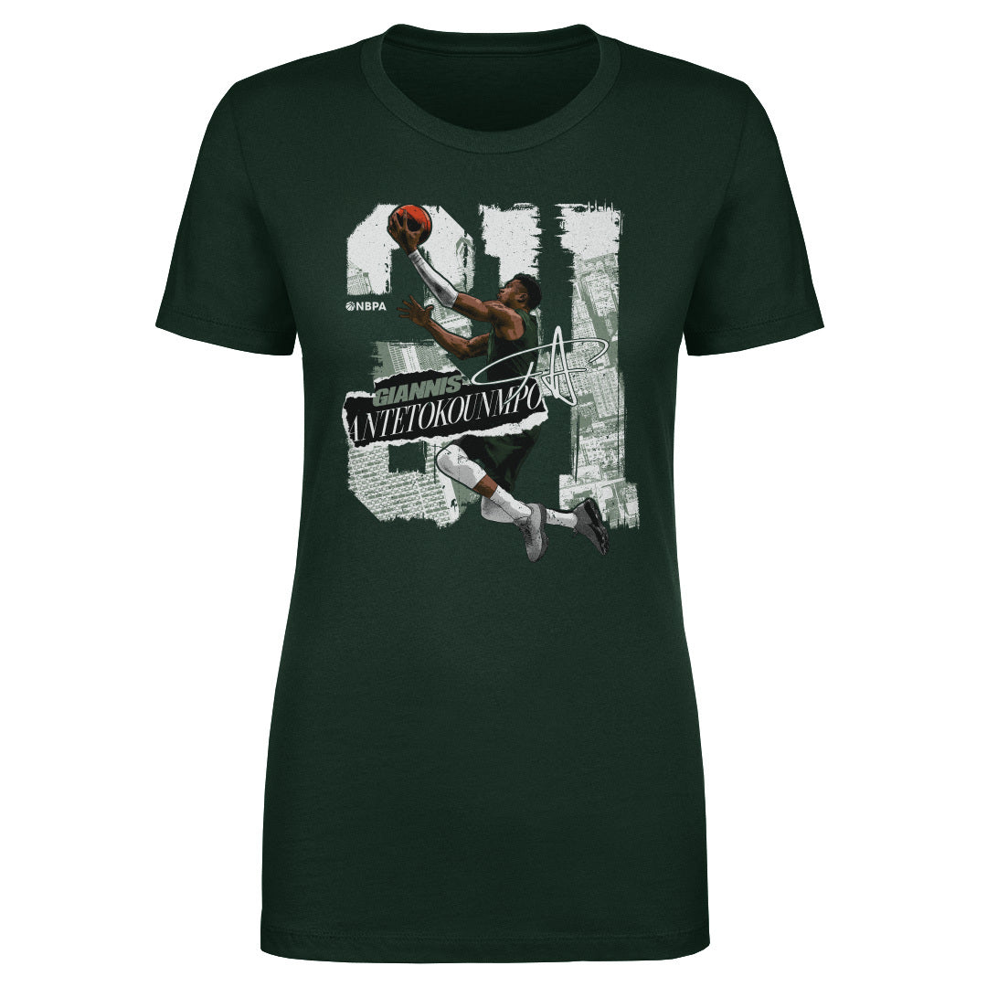 Giannis Antetokounmpo Women&#39;s T-Shirt | 500 LEVEL