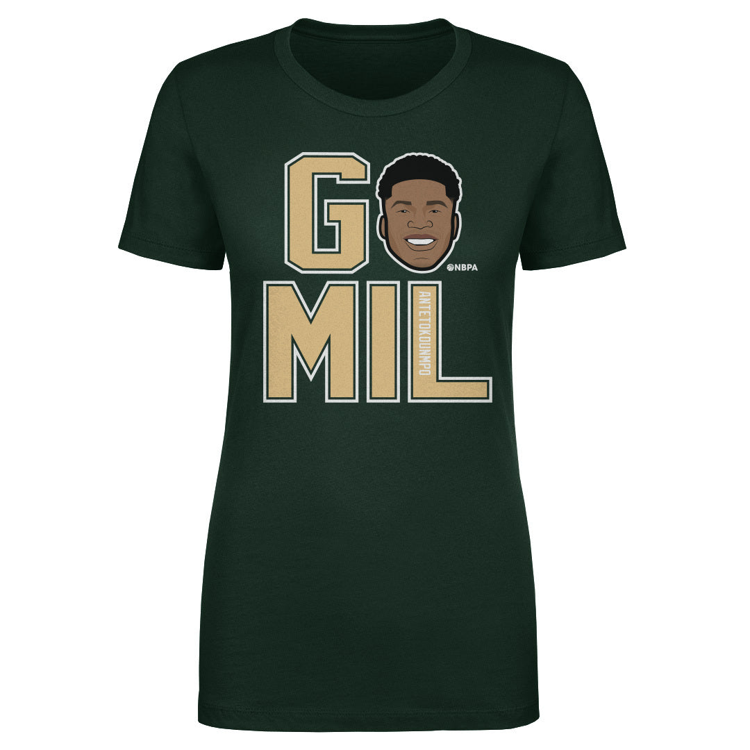 Giannis Antetokounmpo Women&#39;s T-Shirt | 500 LEVEL