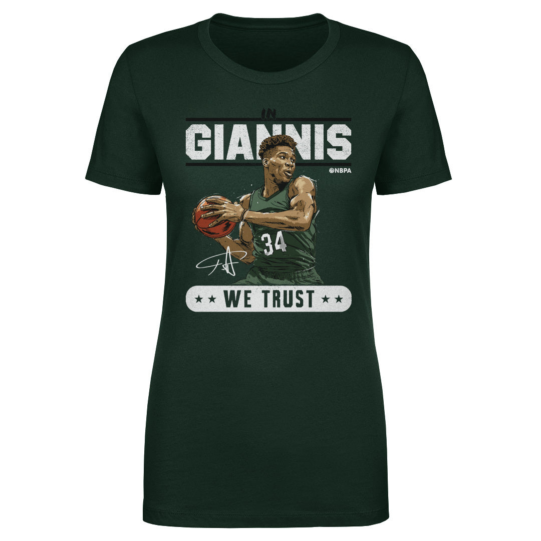 Giannis Antetokounmpo Women&#39;s T-Shirt | 500 LEVEL