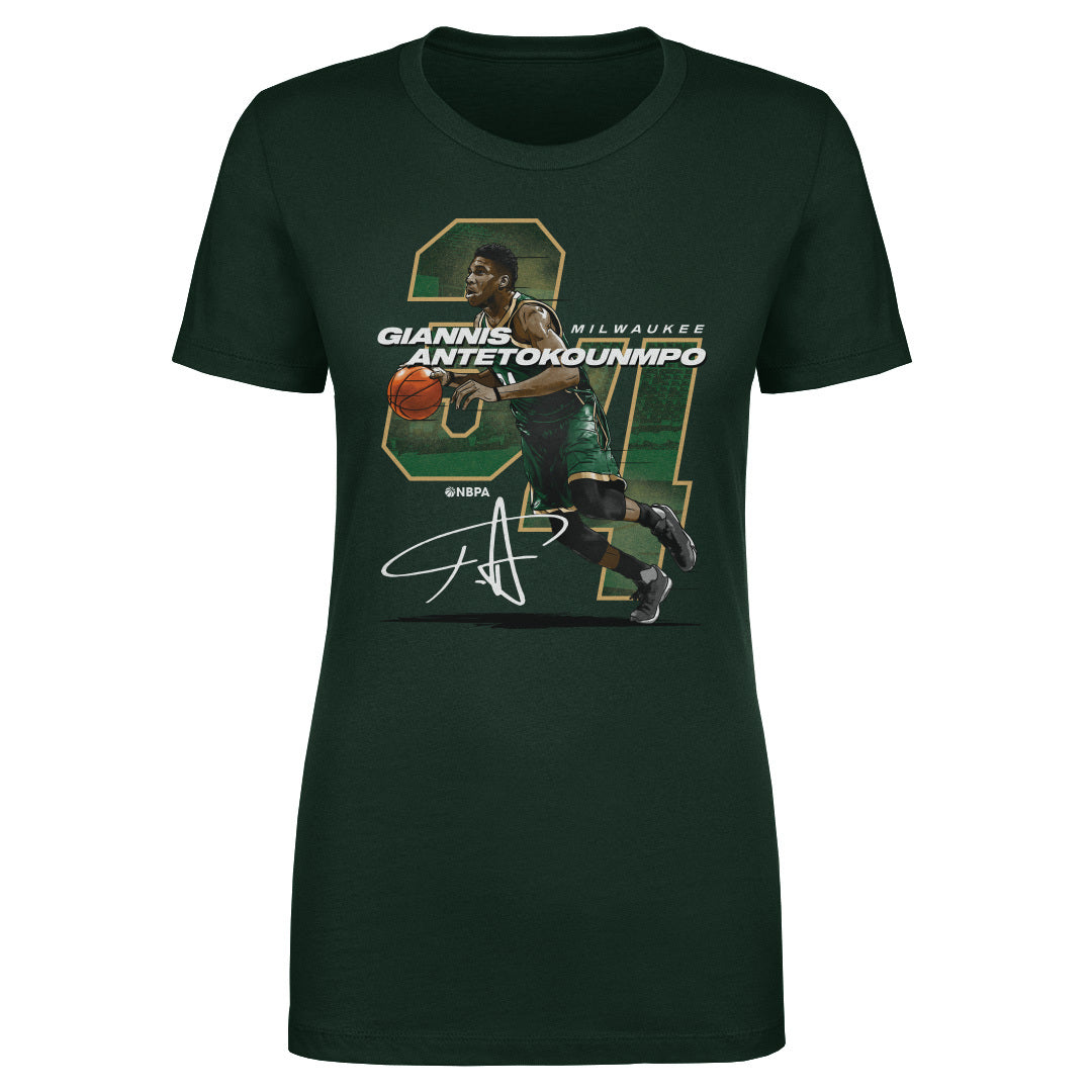 Giannis Antetokounmpo Women&#39;s T-Shirt | 500 LEVEL