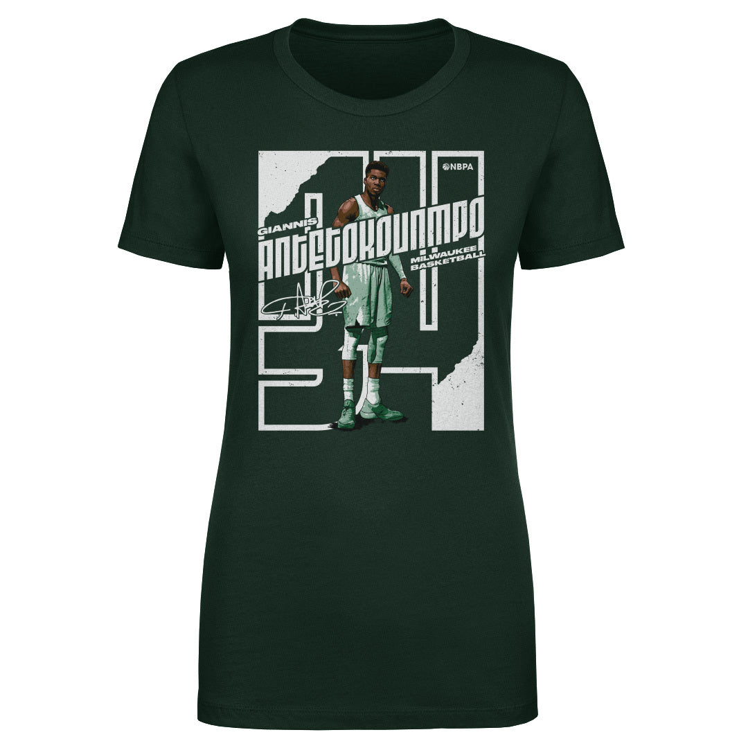 Giannis Antetokounmpo Women&#39;s T-Shirt | 500 LEVEL