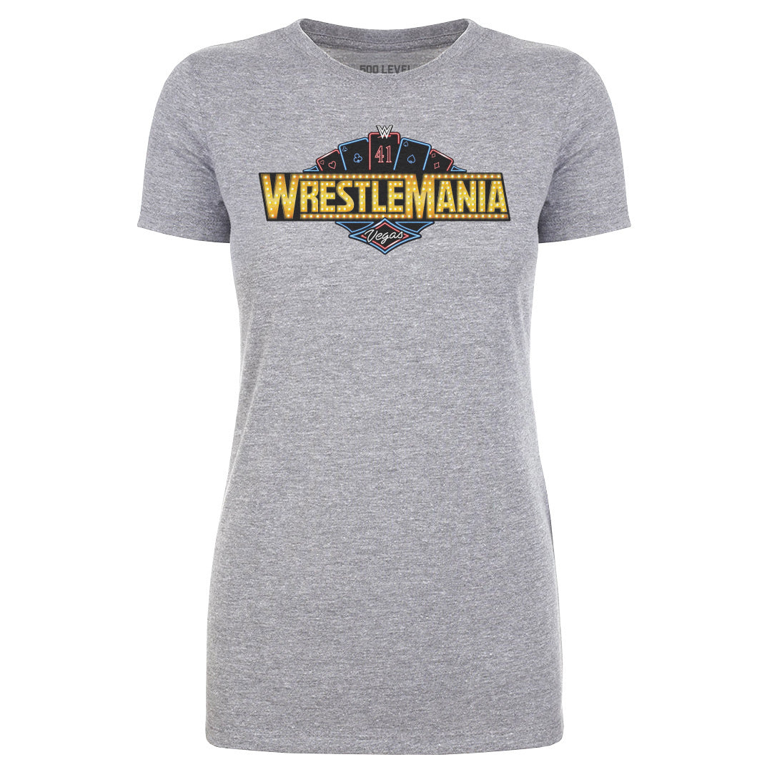 Wrestlemania Women&#39;s T-Shirt | 500 LEVEL