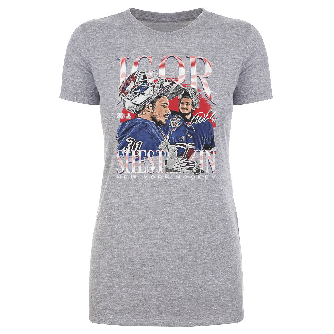 Igor Shesterkin Women&#39;s T-Shirt | 500 LEVEL