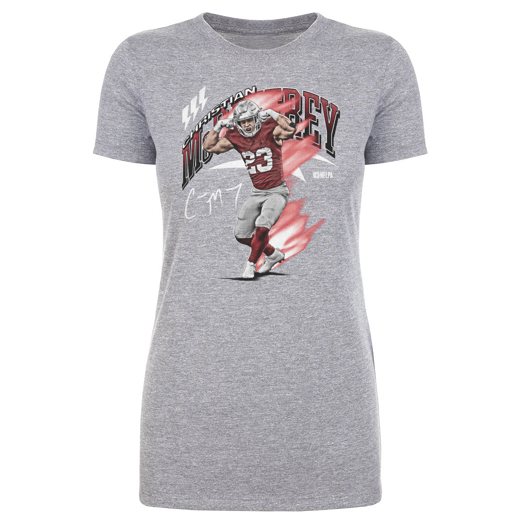 Christian McCaffrey Women&#39;s T-Shirt | 500 LEVEL