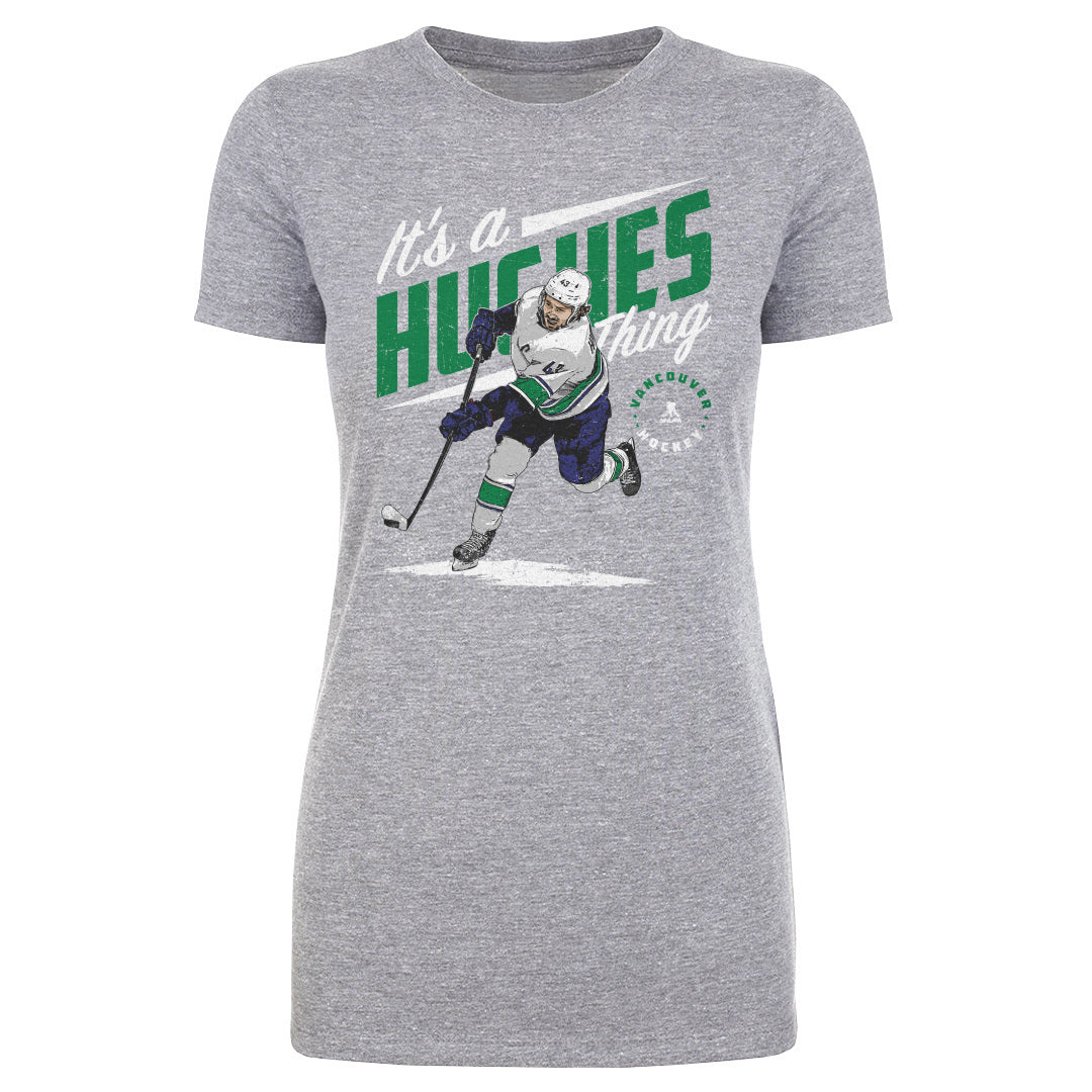 Quinn Hughes Women&#39;s T-Shirt | 500 LEVEL