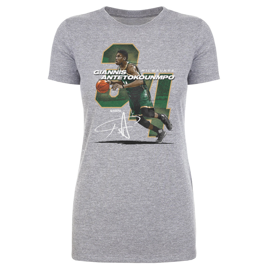 Giannis Antetokounmpo Women&#39;s T-Shirt | 500 LEVEL