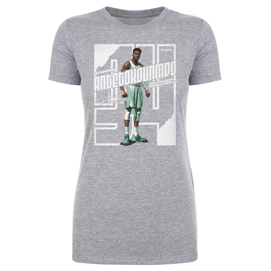 Giannis Antetokounmpo Women&#39;s T-Shirt | 500 LEVEL