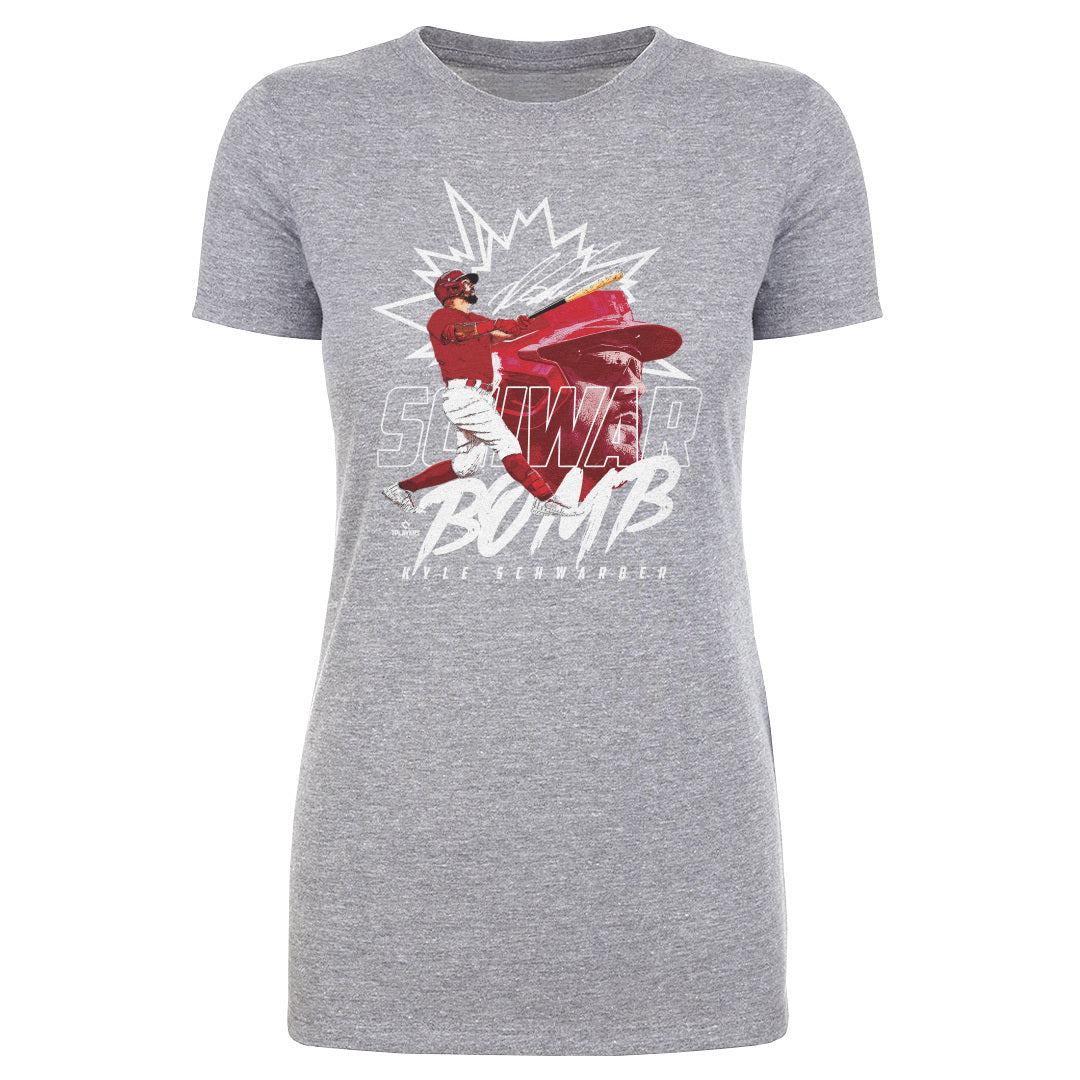 Kyle Schwarber Women&#39;s T-Shirt | 500 LEVEL