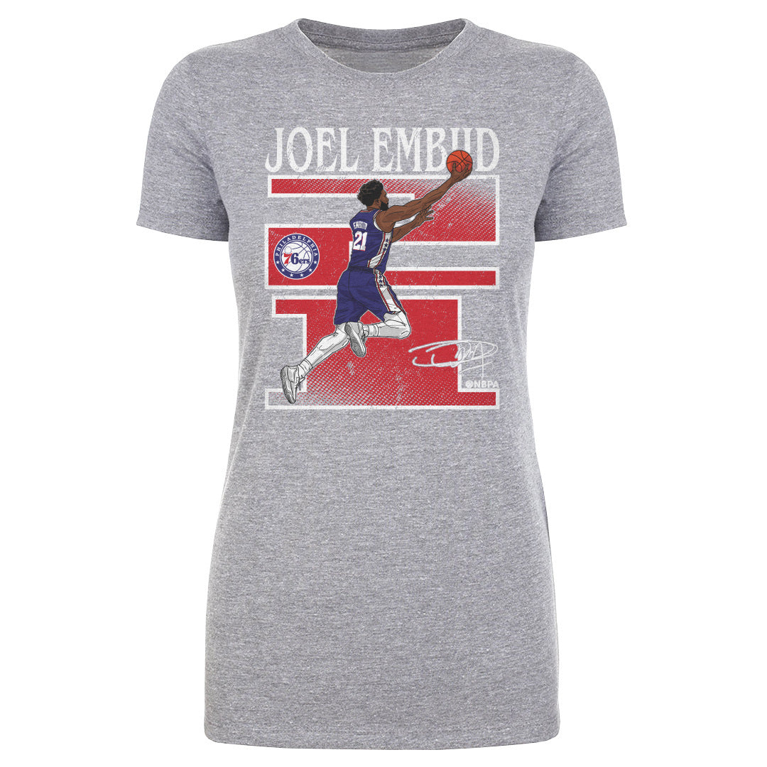 Joel Embiid Women&#39;s T-Shirt | 500 LEVEL