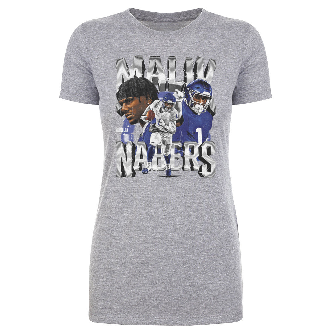 Malik Nabers Women&#39;s T-Shirt | 500 LEVEL