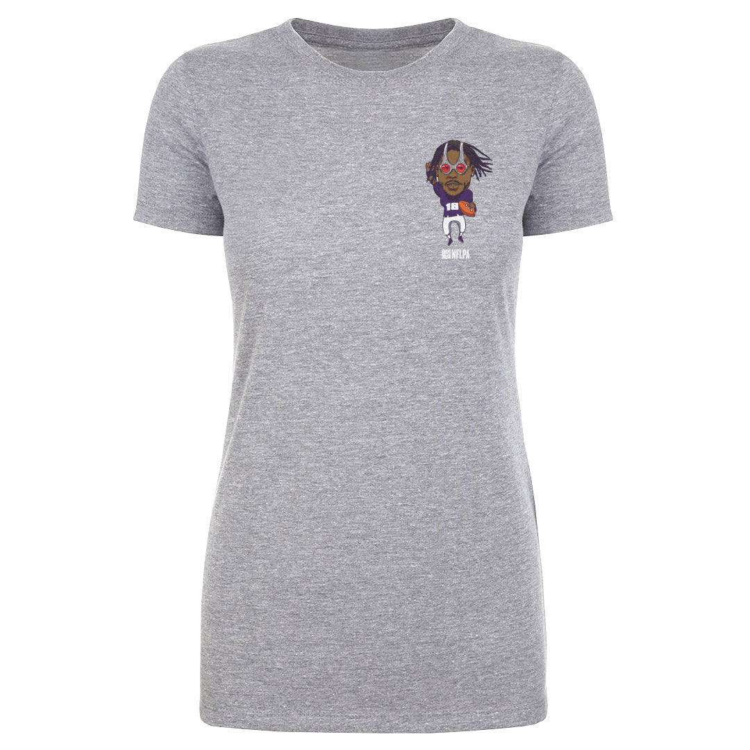 Justin Jefferson Women&#39;s T-Shirt | 500 LEVEL