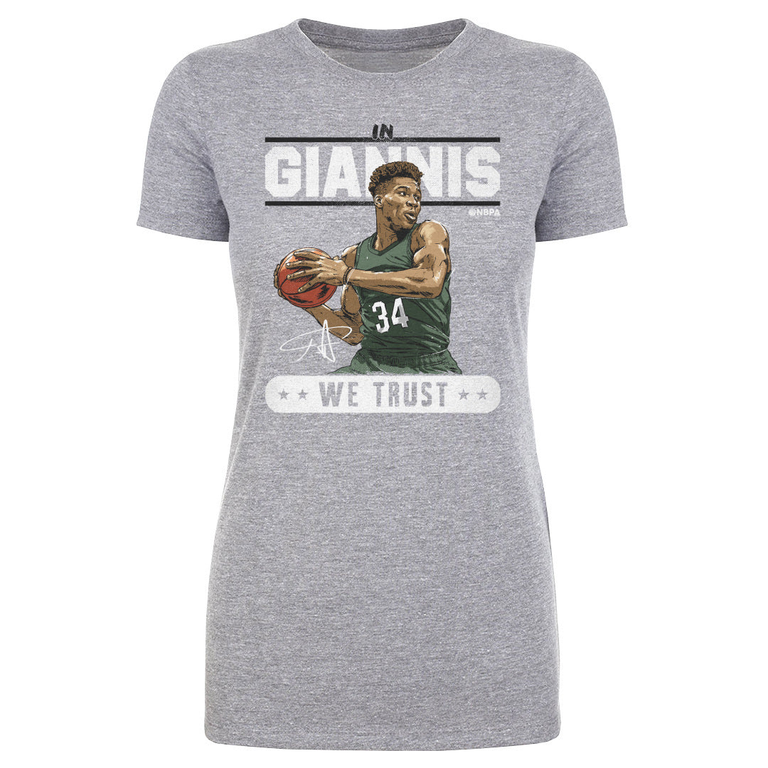 Giannis Antetokounmpo Women&#39;s T-Shirt | 500 LEVEL