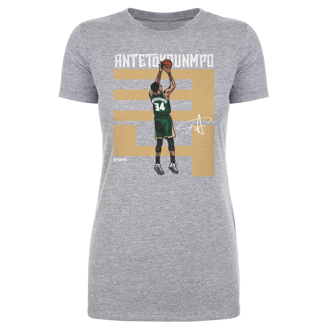 Giannis Antetokounmpo Women&#39;s T-Shirt | 500 LEVEL