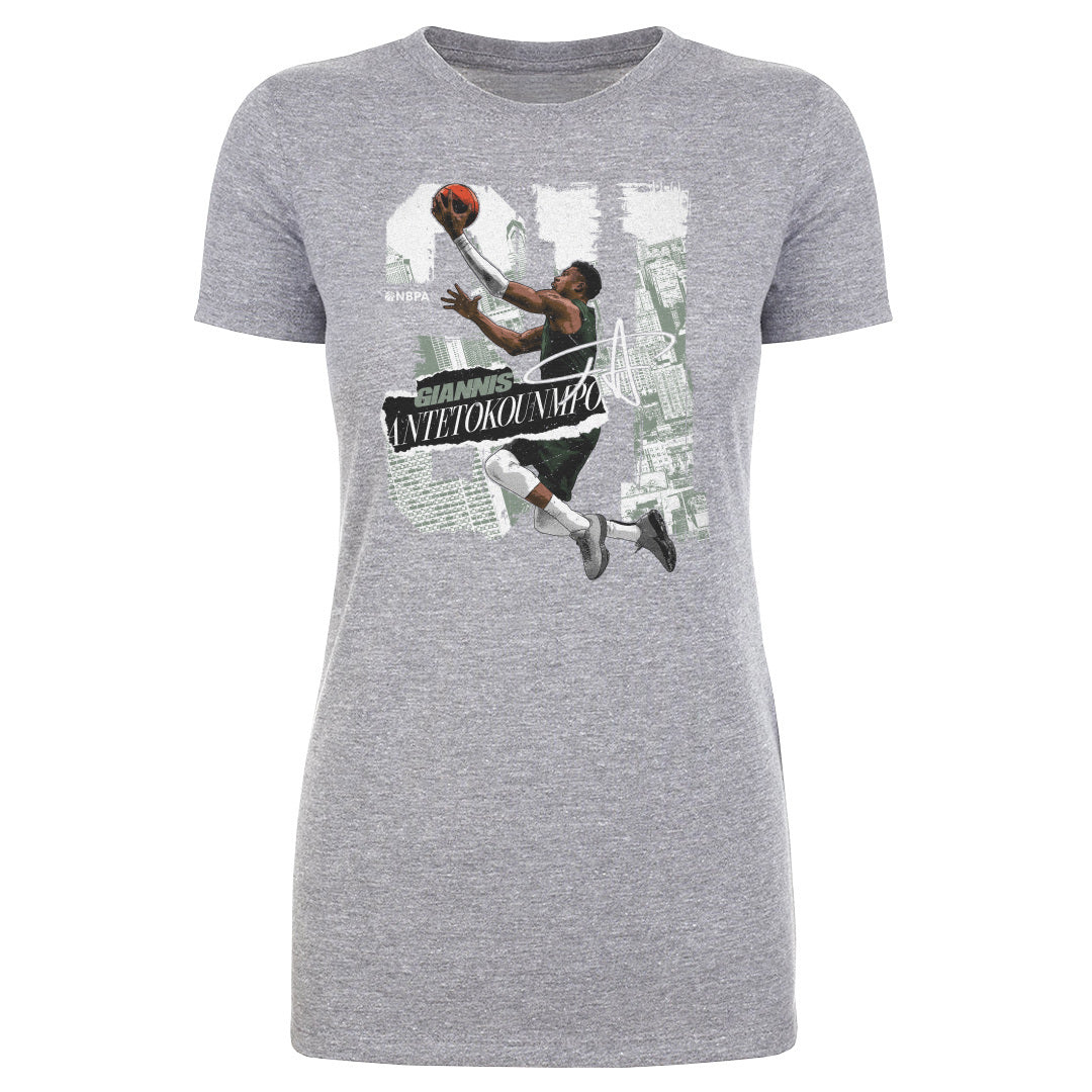 Giannis Antetokounmpo Women&#39;s T-Shirt | 500 LEVEL