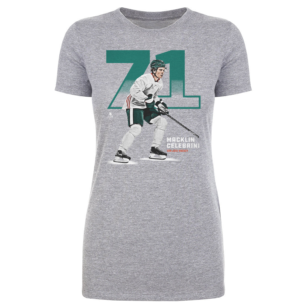 Macklin Celebrini Women&#39;s T-Shirt | 500 LEVEL