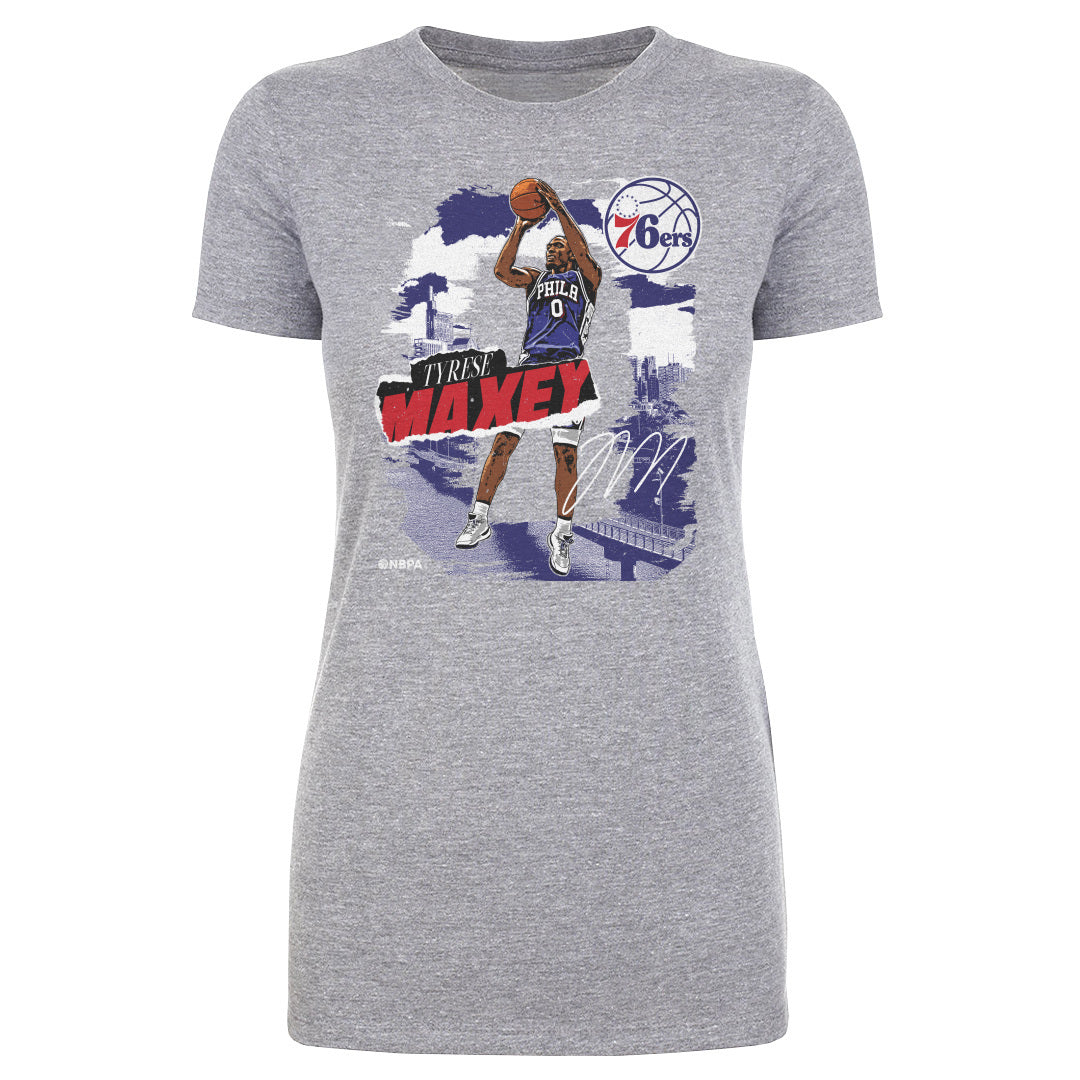 Tyrese Maxey Women&#39;s T-Shirt | 500 LEVEL