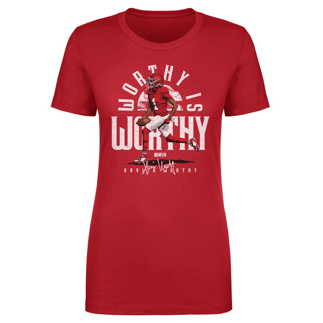 Xavier Worthy Women&#39;s T-Shirt | 500 LEVEL