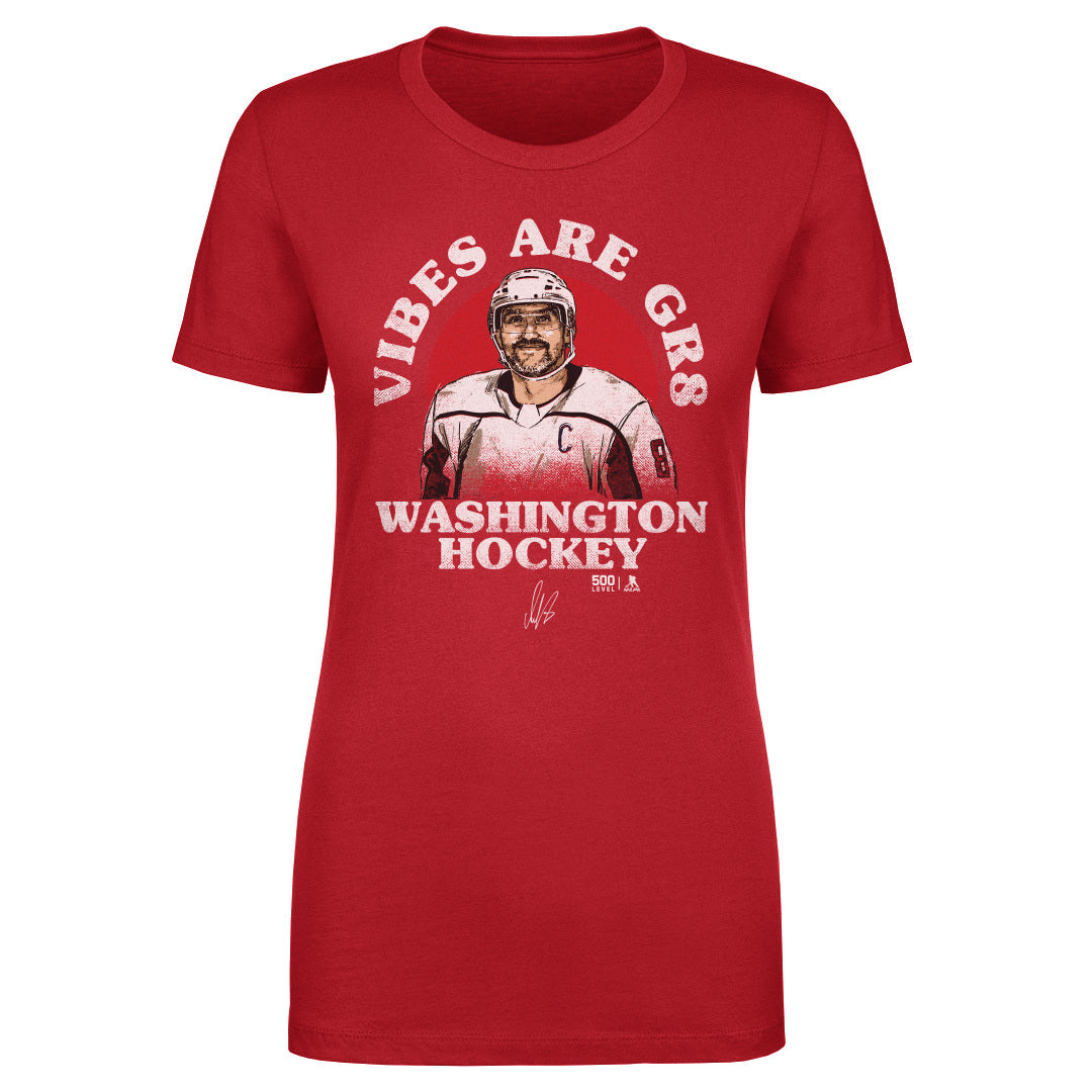 Alex Ovechkin Women&#39;s T-Shirt | 500 LEVEL