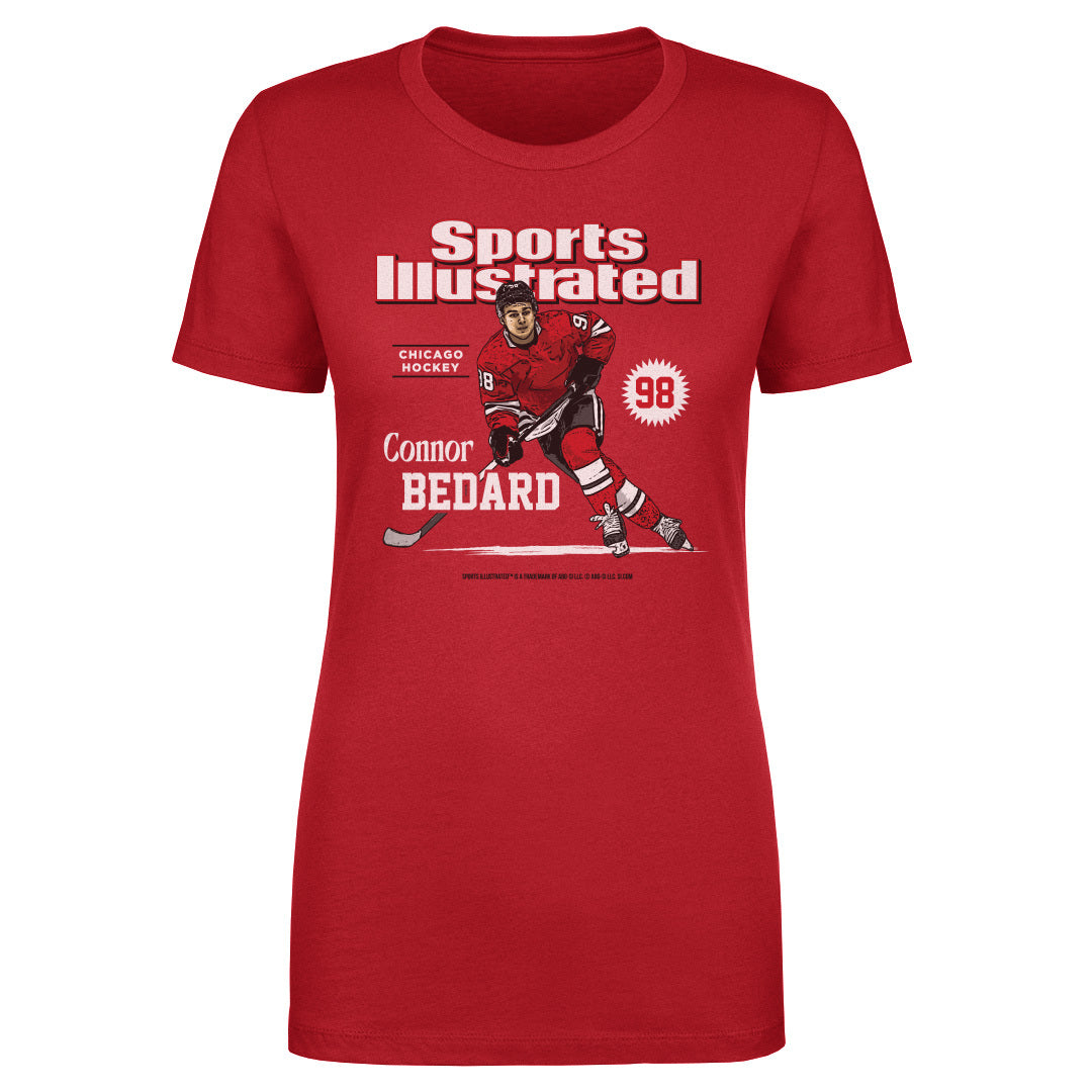 Connor Bedard Women&#39;s T-Shirt | 500 LEVEL