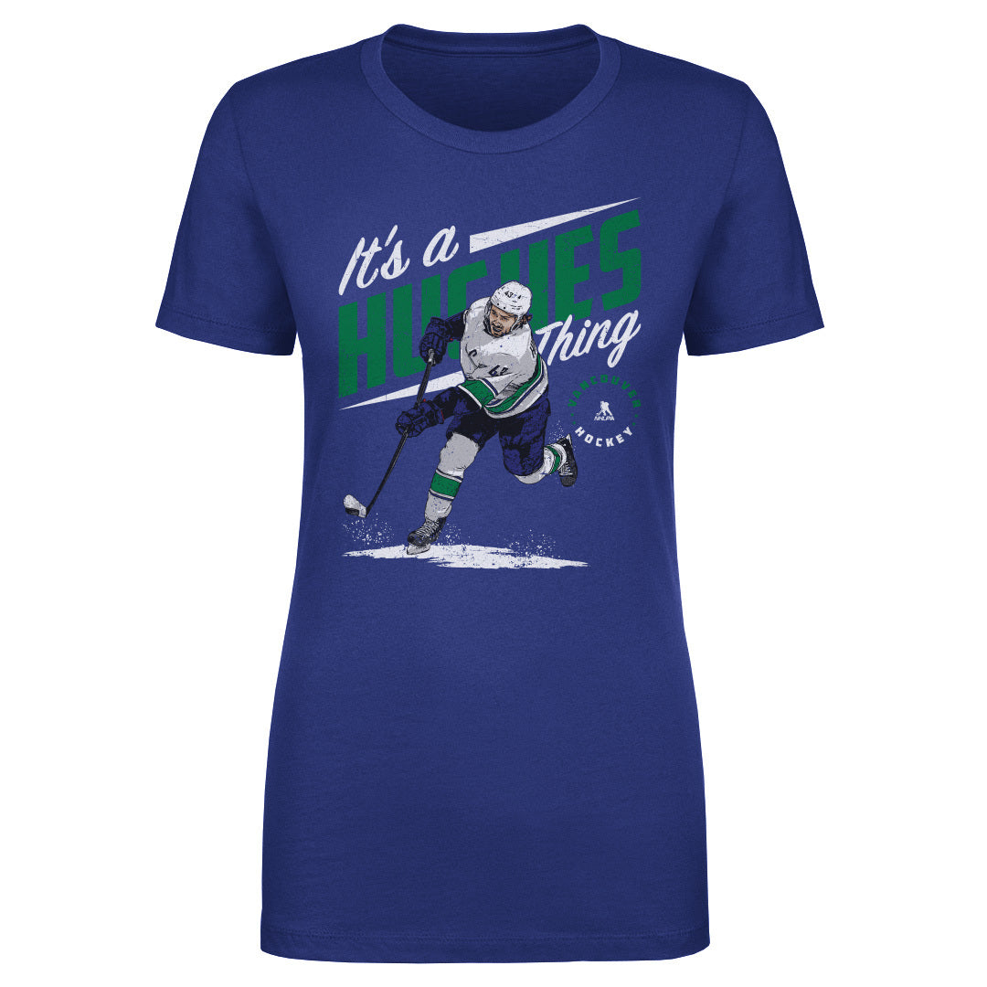 Quinn Hughes Women&#39;s T-Shirt | 500 LEVEL