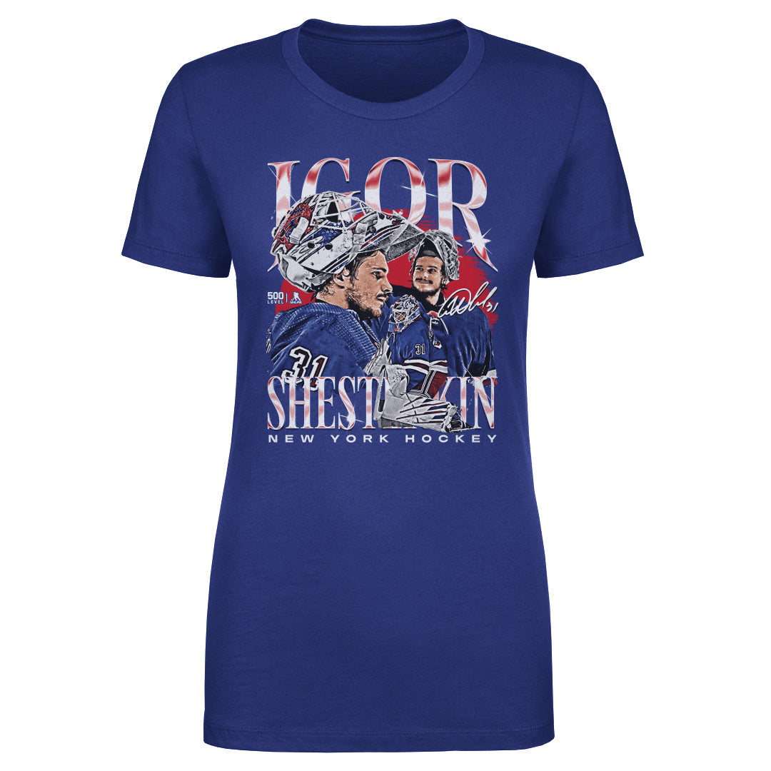 Igor Shesterkin Women&#39;s T-Shirt | 500 LEVEL