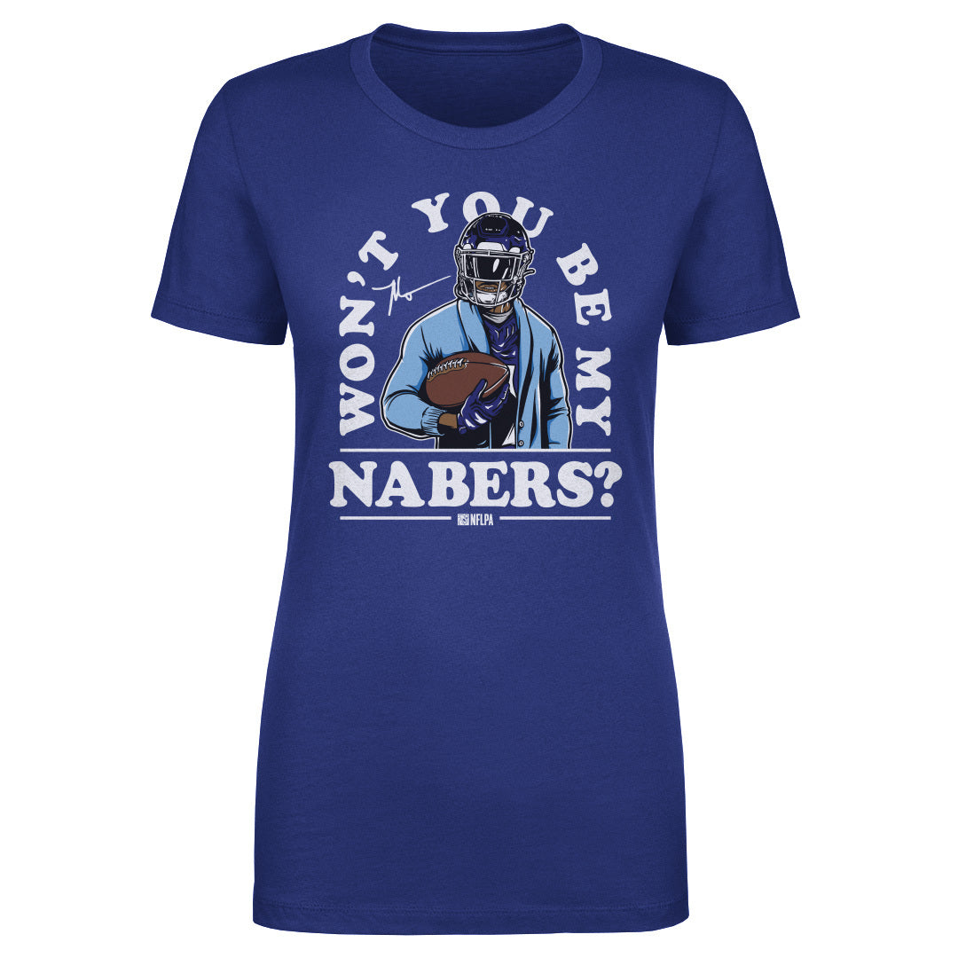 Malik Nabers Women&#39;s T-Shirt | 500 LEVEL