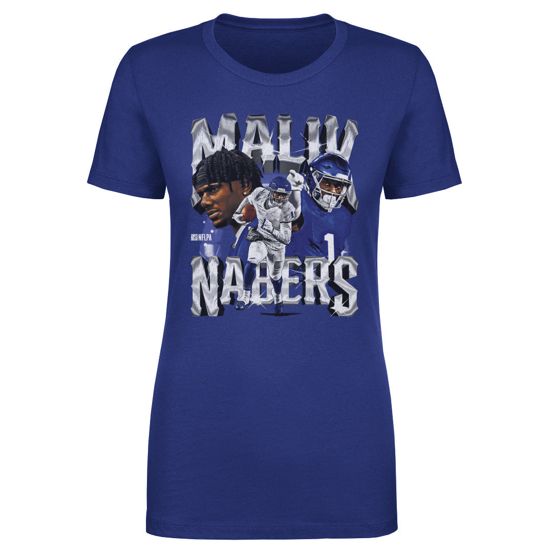 Malik Nabers Women&#39;s T-Shirt | 500 LEVEL