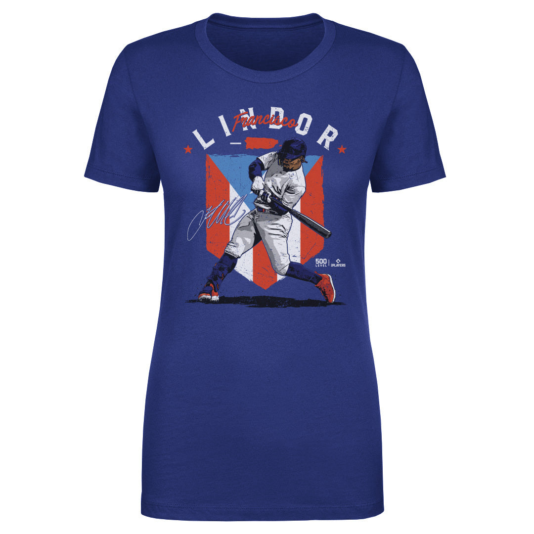 Francisco Lindor Women&#39;s T-Shirt | 500 LEVEL