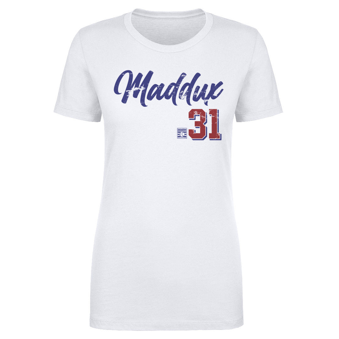 Greg Maddux Women&#39;s T-Shirt | 500 LEVEL