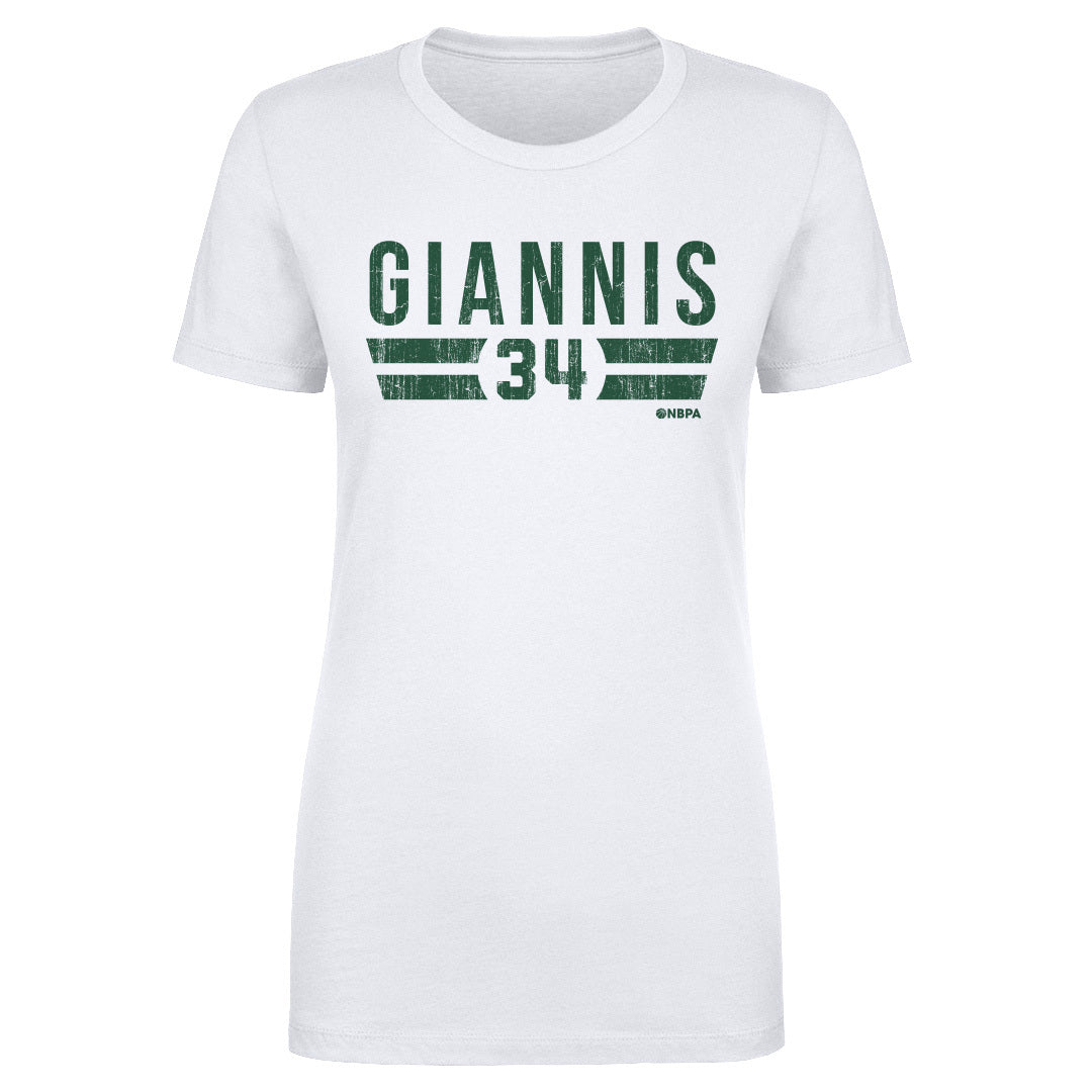 Giannis Antetokounmpo Women&#39;s T-Shirt | 500 LEVEL