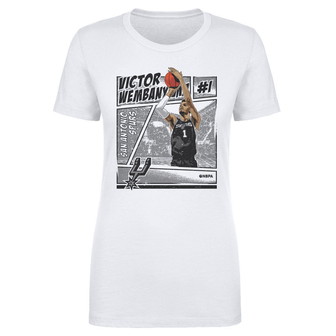 Victor Wembanyama Women&#39;s T-Shirt | 500 LEVEL